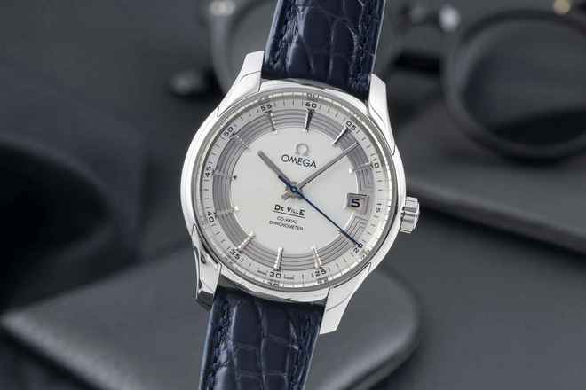  Omega De Ville Hour Vision Co-Axial Automatik Herrenuhr Ref 431.33.41.21.02.001 