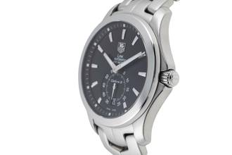 Thumbnail von TAG Heuer Link Calibre 6 Black Dial Edelstahl Automatik Herrenuhr Ref. WJF211A