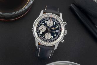 Thumbnail von Breitling Old Navitimer Chronograph Edelstahl Automatik Ref. A13322