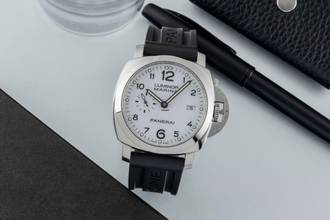 Thumbnail von Panerai Luminor Marina 1950 3 Days Automatic Stahl Automatik Herrenuhr Ref. PAM00499 B&P