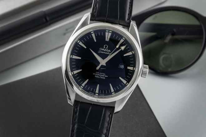  Omega Seamaster Aqua Terra 150M Black Dial Edelstahl Automatik Herrenuhr 2502.50 
