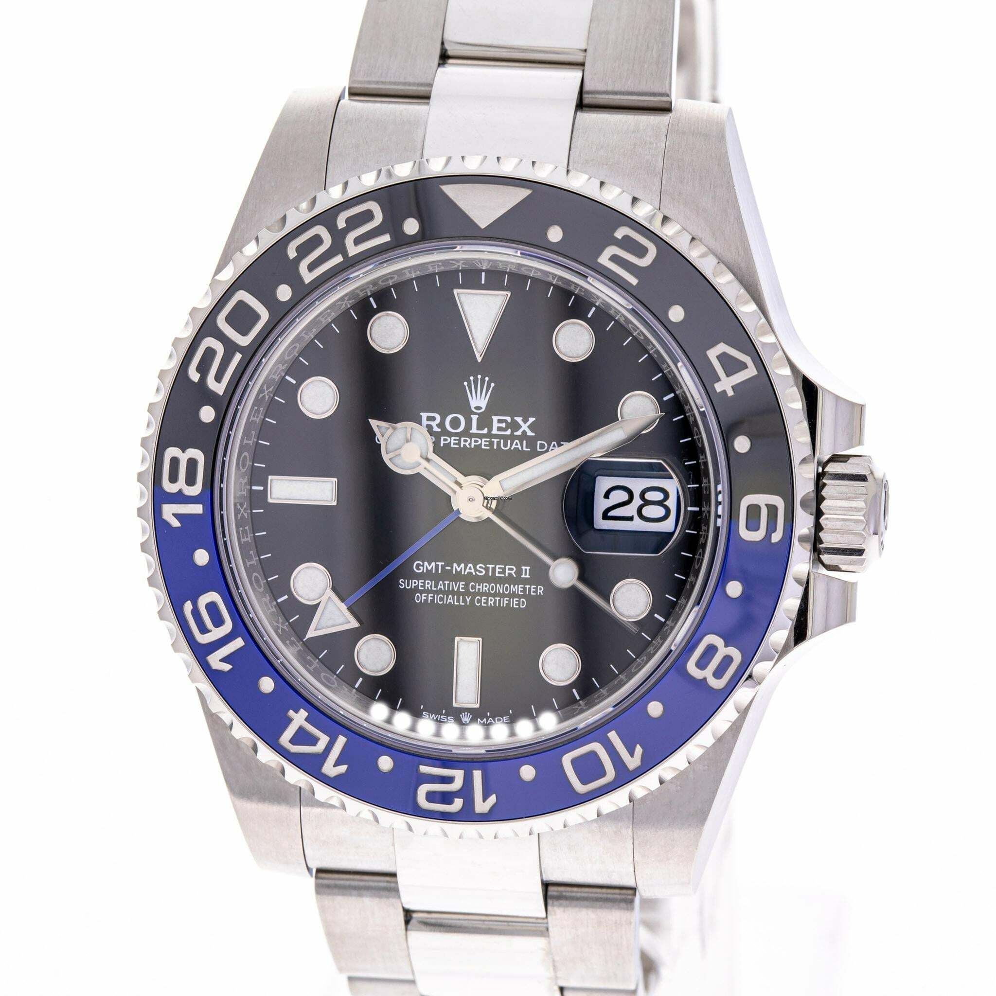  Rolex GMT-Master II Batman Oyster – 126710BLNR – like NEW – 07/2023 Full Set 