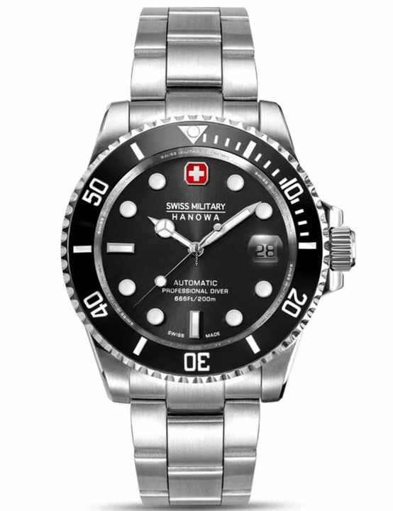  Swiss Military Hanowa SMWGL0006301 Herrenuhr Sealord Automatik 41mm 20ATM 
