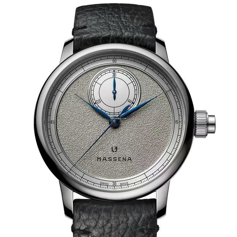  Louis Erard Le Chronographe Monopoussoir Louis Erard x Massena LAB Silver optional gold color 