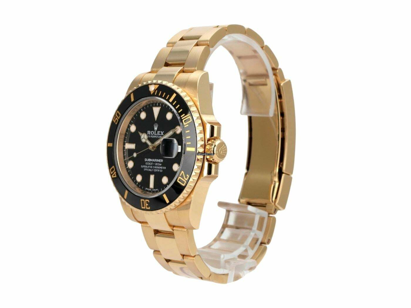  Rolex Submariner Date Gelbgold Ref. 116618LN 