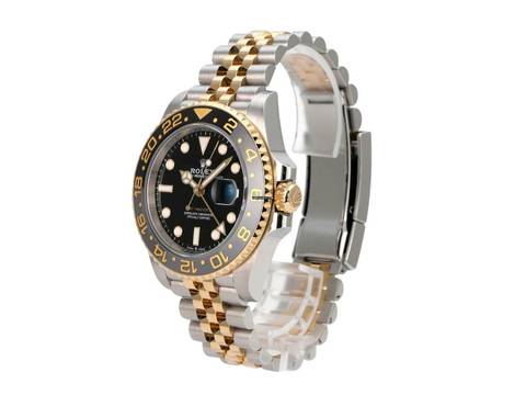  Rolex GMT-Master II Edelstahl Gelbgold Ref. 126713GRNR 