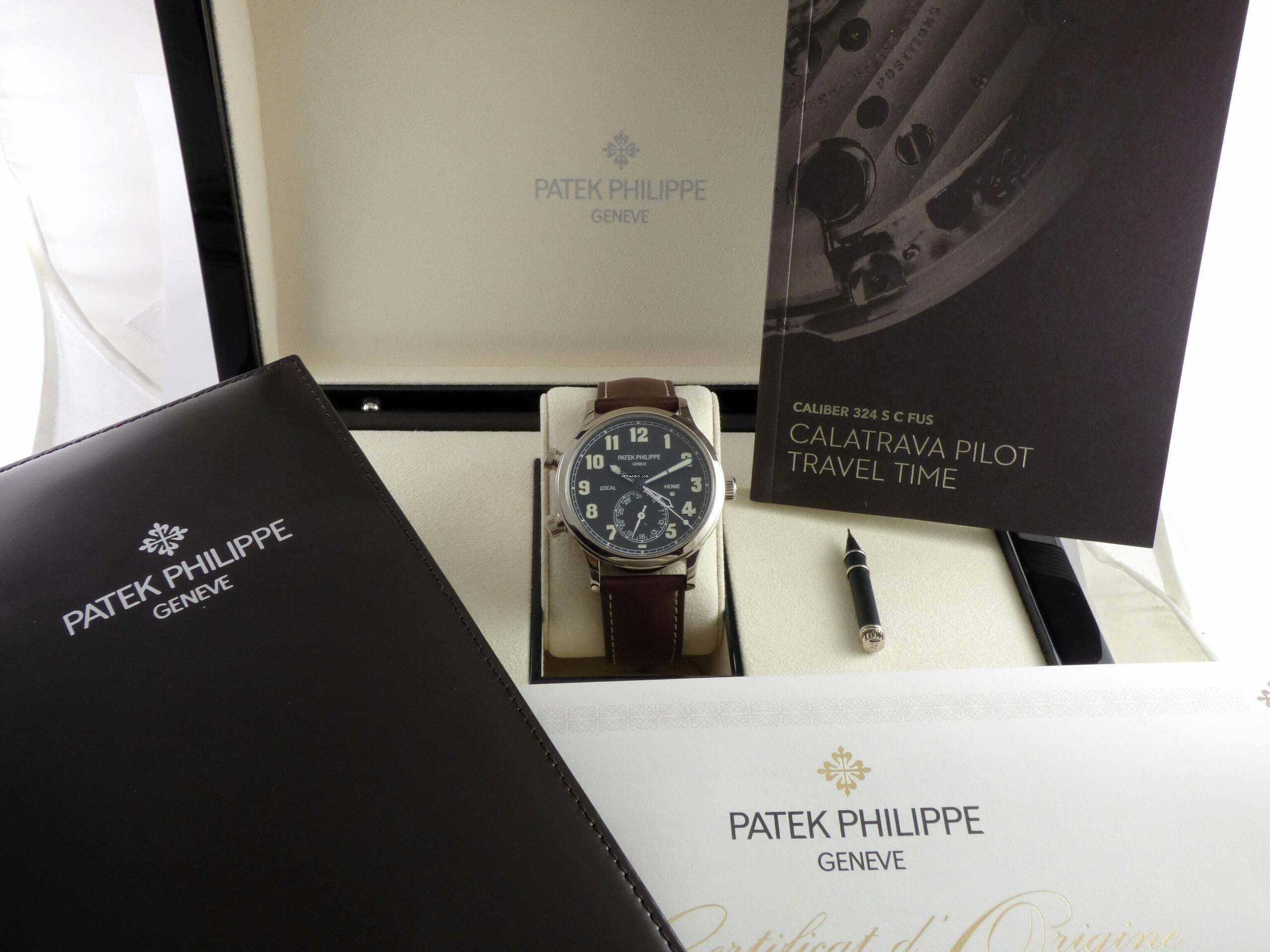 Thumbnail von Patek Philippe Travel Time excellent condition / full Set