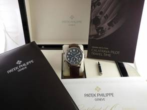 Thumbnail von Patek Philippe Travel Time excellent condition / full Set