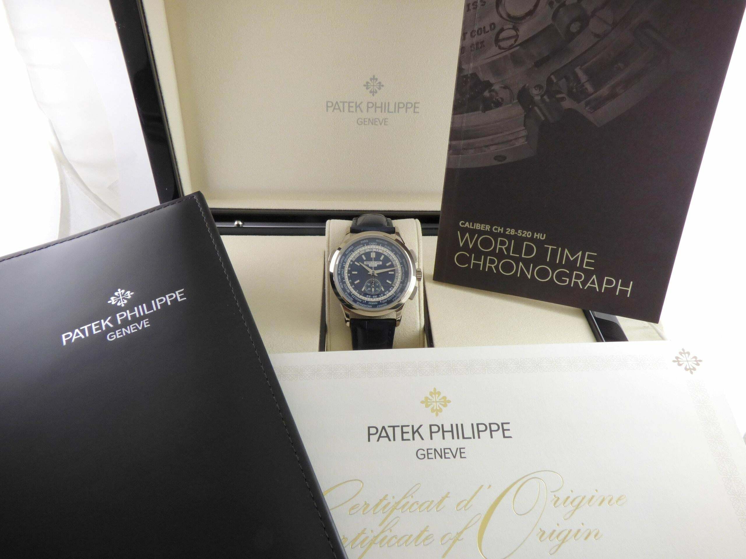 Thumbnail von Patek Philippe World Time Chronograph Mint condition / full Set