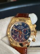 Thumbnail von Rolex Daytona 116518 Daytona LC 100-NOS-Neuer Service Full Set Blue Racing Dial 18k Gelbgold