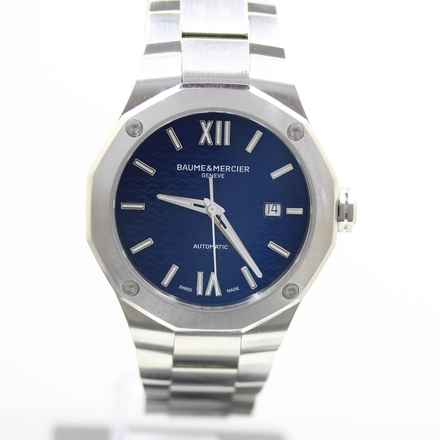  Baume & Mercier Riviera Blue Dial//Ref.M0A10620//#KS 