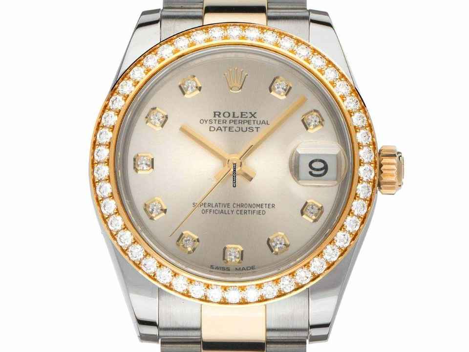  Rolex Datejust 31 Medium Ref.178383 2018 Full Set sehr gut Vintage Datejust Medium Diamanten 