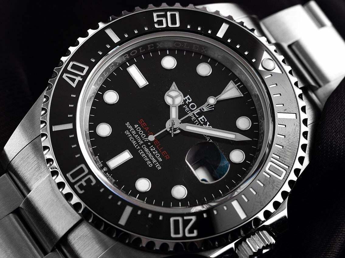  Rolex Sea-Dweller 4000 Red Ref.126600 2021 Full Set wie Neu Sea-Dweller 4000 Red 