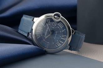 Thumbnail von Cartier Ballon Bleu 42mm De Cartier Automatik Stahl Ref. WSBB0025 Papiere 2020