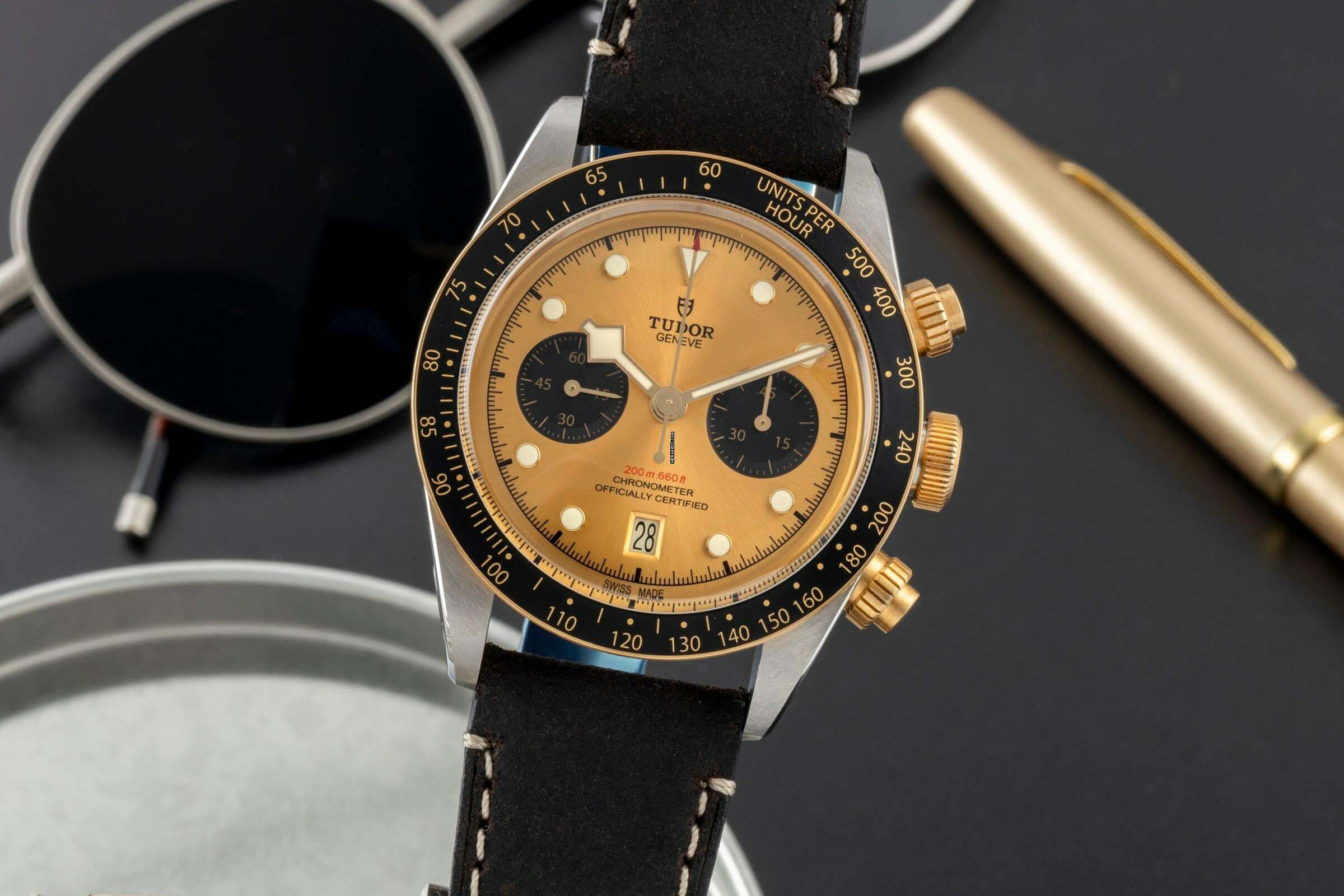  Tudor Black Bay Chrono Stahl / Gold Automatik Ref. 79363N Box & Papiere 2023 