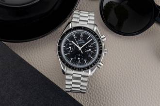 Thumbnail von Omega Speedmaster Reduced Chronograph Stahl Automatik Ref. 3510.50.00