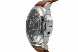 Thumbnail von Panerai Luminor Marina Stahl Handaufzug Herrenuhr Ref. PAM00776