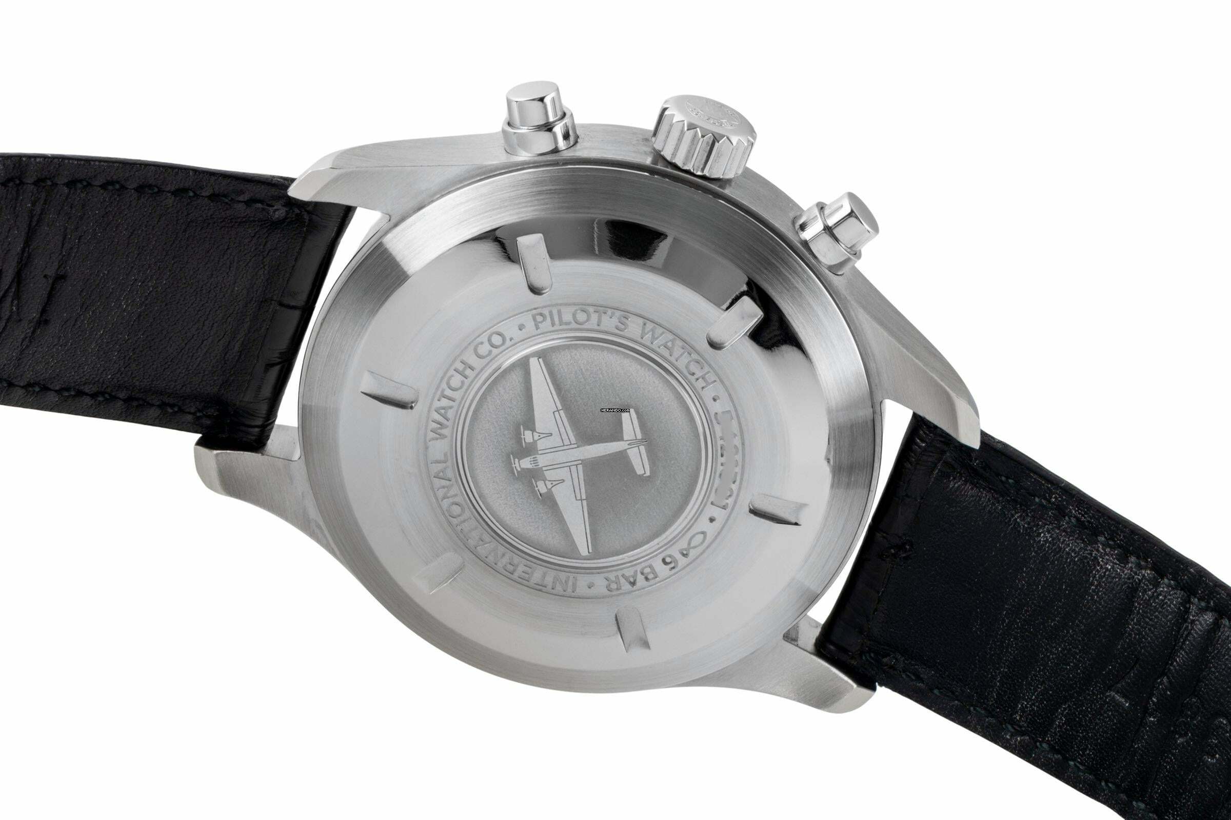 Thumbnail von IWC Fliegeruhr Chronograph Pilot´s Day-Date Chronograph Automatik Herrenuhr IW377709 B&P 2017