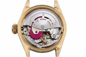 Thumbnail von Rolex Lady-Datejust 18k (0,750) Gold Automatik Damenuhr Ref. 6917 Vintage