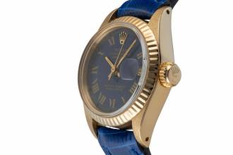 Thumbnail von Rolex Lady-Datejust 18k (0,750) Gold Automatik Damenuhr Ref. 6917 Vintage