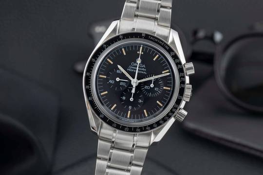  Omega Speedmaster Professional Moonwatch Handaufzug Stahl Herren Ref. 3570.50.00 Papers 
