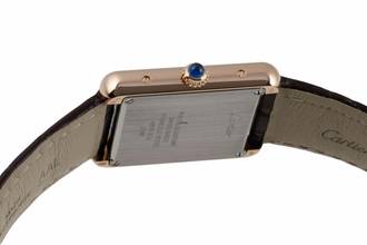 Thumbnail von Cartier Tank Solo 18k (0,750) Rotgold / Stahl Quarz Ref. W5200024 B&P 2018