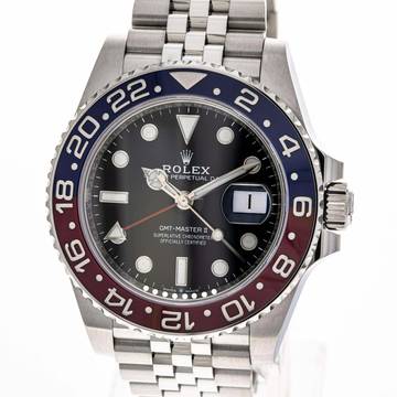  Rolex GMT-Master II Pepsi Jubilee – 126710BLRO – like NEW – 04/2022 Full Set 