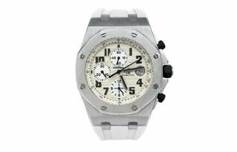 Thumbnail von Audemars Piguet Royal Oak Offshore Chronograph Safari - Watch Only - 24 Months Warranty 26020ST.OO.D091CR.01.A 2005