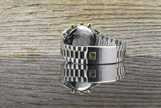 Thumbnail von Omega Speedmaster Date 39 Automatik TOP VINTAGE Steel / Gold