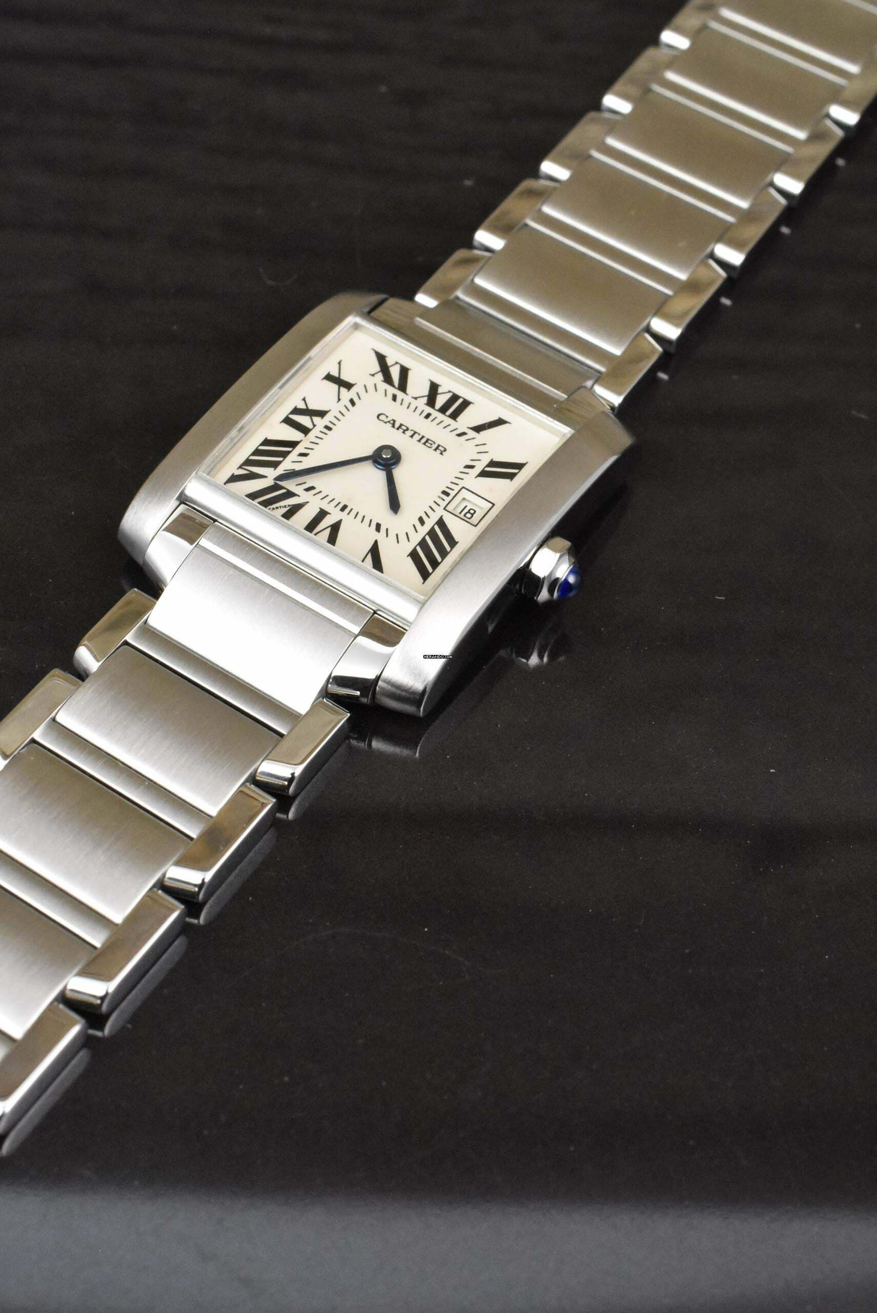 Thumbnail von Cartier Tank Française Quarz 2465 Medium / Mide Size