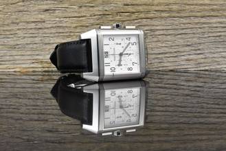 Thumbnail von Jaeger-LeCoultre Reverso Squadra Chronograph GMT Ref. Q7018620 Automatik Calibre 754 Zertifikat 2011