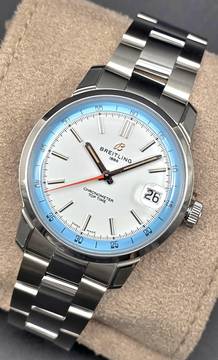  Breitling Top Time B31 - 38mm AB3113281A1A1 Steel Bracelet Unworn/New Condition Full Set 3-2026 