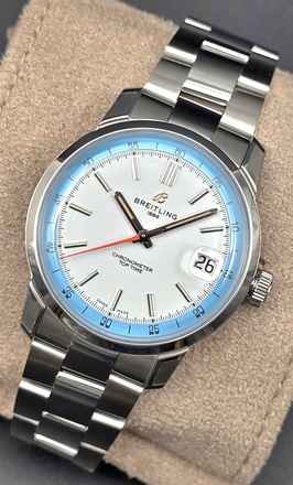  Breitling Top Time B31 - 38mm AB3113281A1A1 Steel Bracelet Unworn/New Condition Full Set 3-2026 