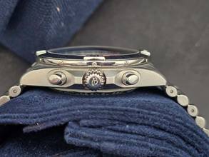 Thumbnail von Breitling Chronomat 42 B01 42mm AB0134101B1A1 Black Dial Steel Bracelet Very Good Full Set 12-2021