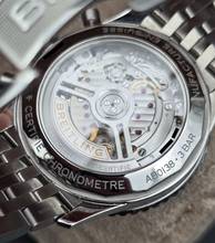 Thumbnail von Breitling Navitimer 1 B01 Chronograph 43mm AB0138241C1A1 'Ice Blue' dial Steel bracelet Very Good Full Set 6-2024 (warranty until 2032)