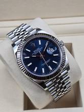 Thumbnail von Rolex Datejust 41 41mm Jubilee 126334 Blue dial Jubilee Unworn/New Condition Full Set 3-2026