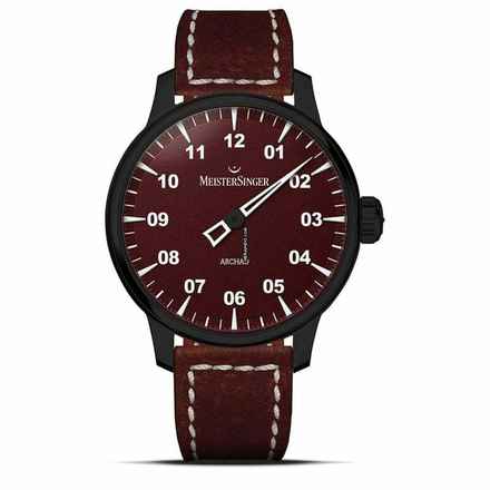  Meistersinger Archao DLC Herrenuhr Automatik rot - AR911BL 