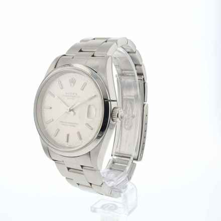  Rolex Oyster Perpetual Date 34 Silver Dial 