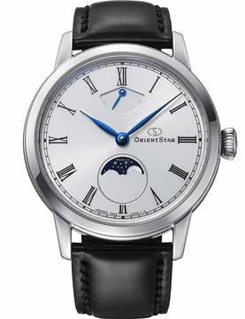 Orient Star RE-BW0004S00B Herrenuhr M45 Moon Phase 39,5 mm 3ATM