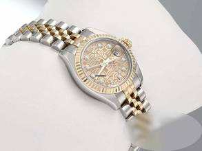 Thumbnail von Rolex Lady-Datejust 179173 2011 Stahl Gelbgold 750 Diamanten Automatik Stainless Steel 18kt Yellow Gold Jubilé-band Chronometer Oyster