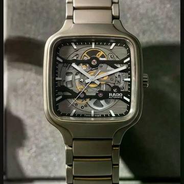  Rado True Square Automatic Skeleton NEW FULL SET 