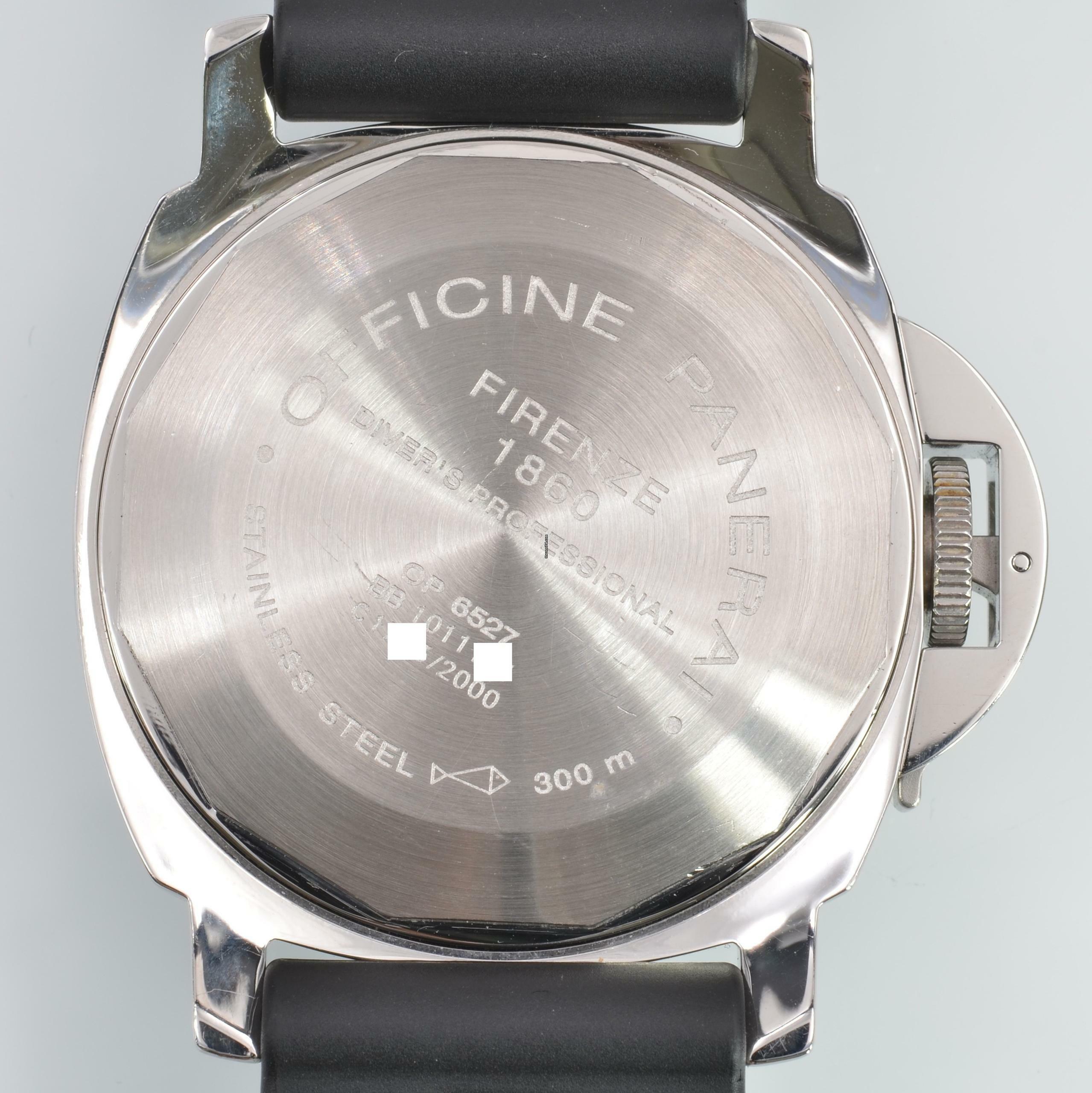 Thumbnail von Panerai Luminor Submersible PAM00024 Tritium dial Full Set 2000