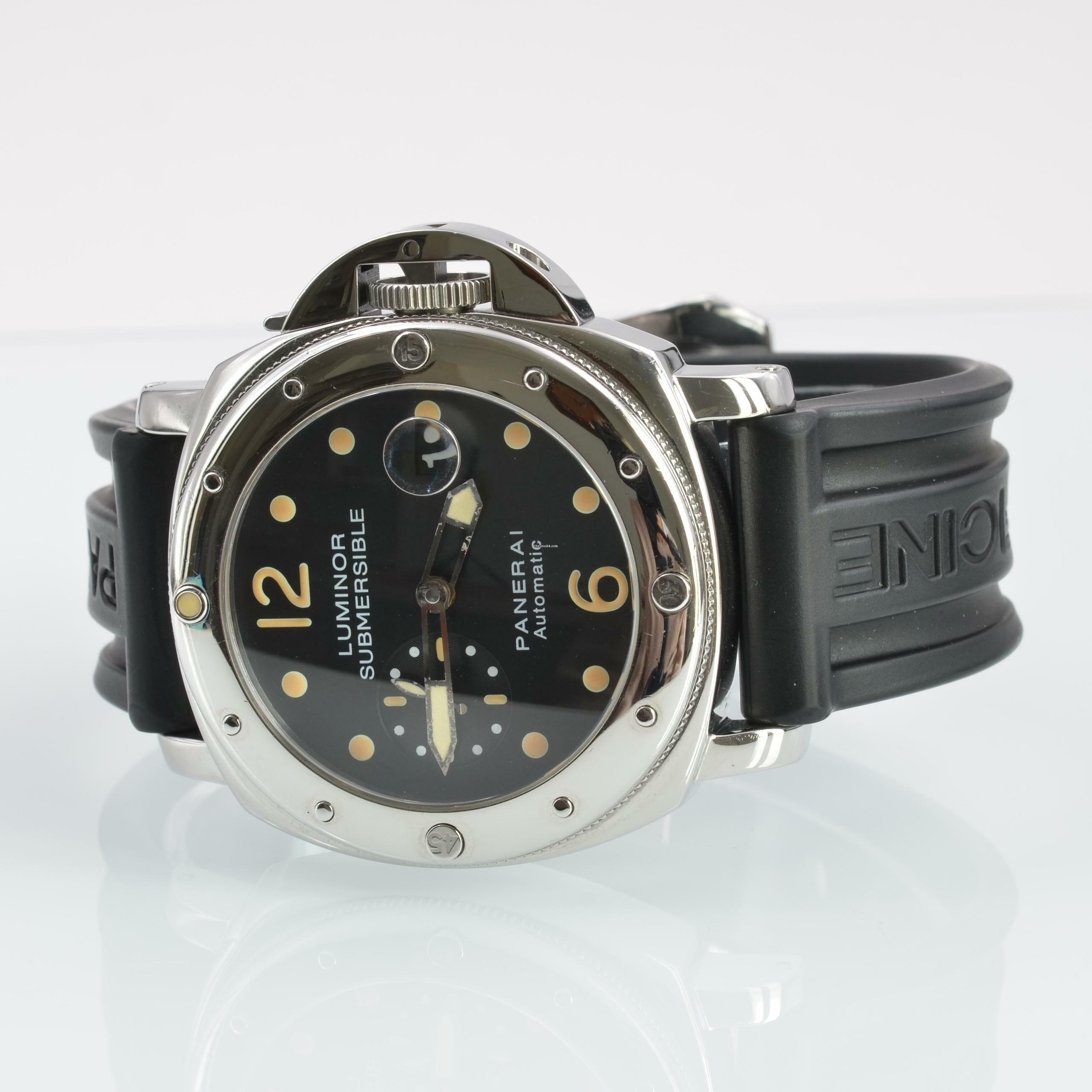 Thumbnail von Panerai Luminor Submersible PAM00024 Tritium dial Full Set 2000