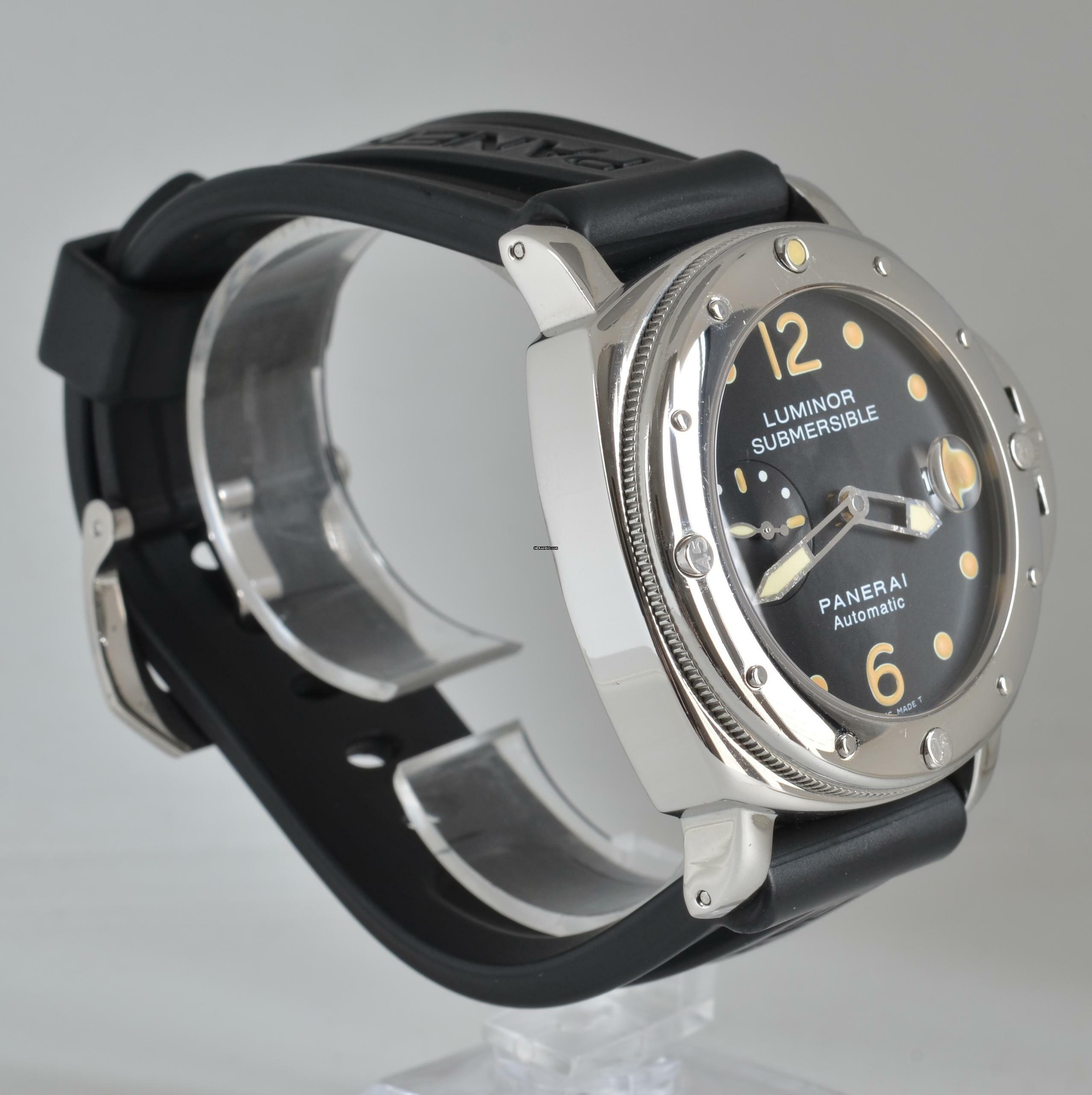 Thumbnail von Panerai Luminor Submersible PAM00024 Tritium dial Full Set 2000