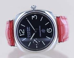 Thumbnail von Officine Paneral Radiomir PAM00380 Black Seal Logo 45 mm Hand Wind Red Strap B+P