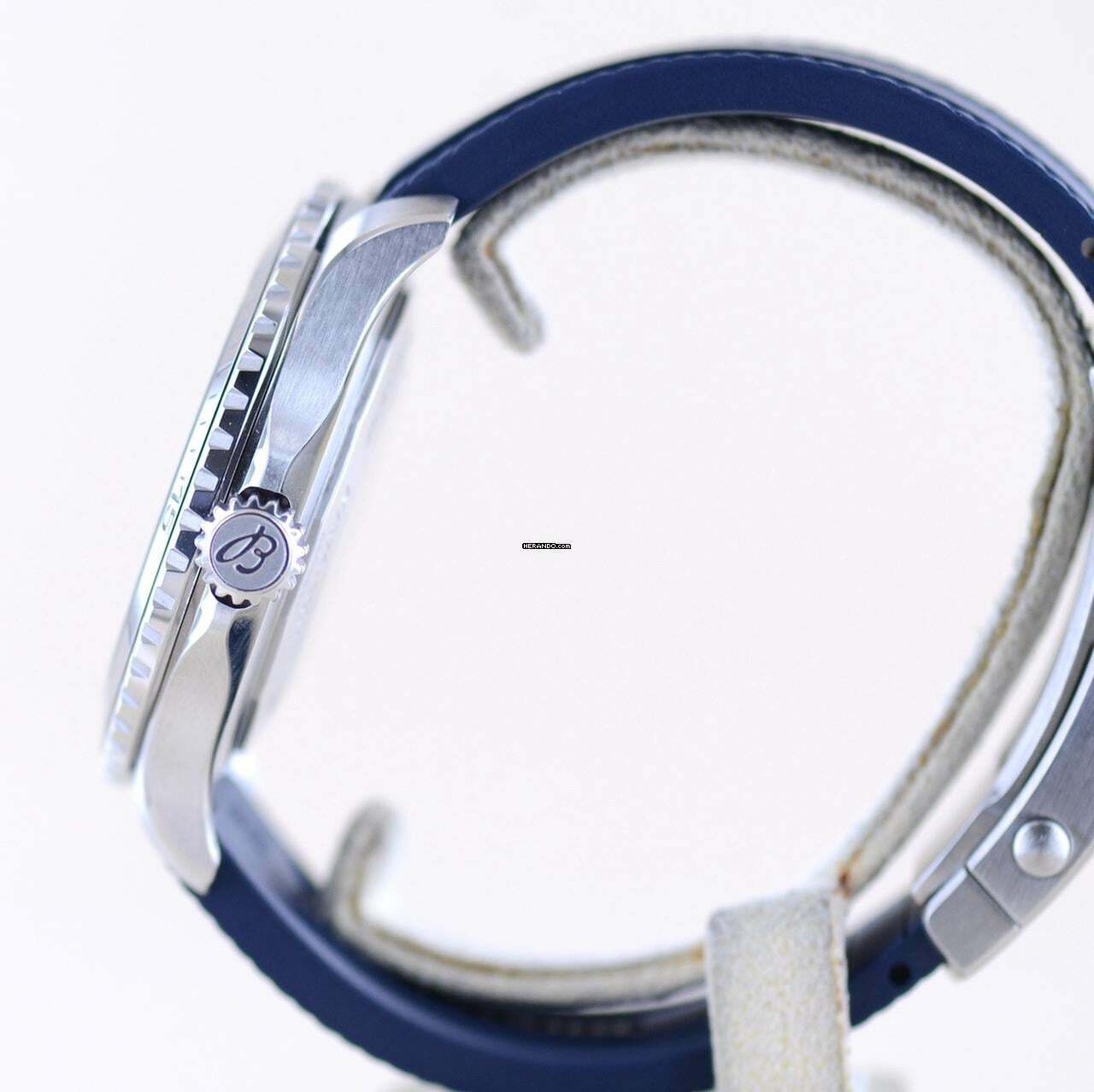 Thumbnail von Breitling Superocean 44 44mm Automatic Stahl Blue rubber Diver Top B+P