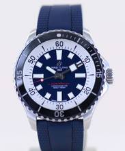 Thumbnail von Breitling Superocean 44 44mm Automatic Stahl Blue rubber Diver Top B+P