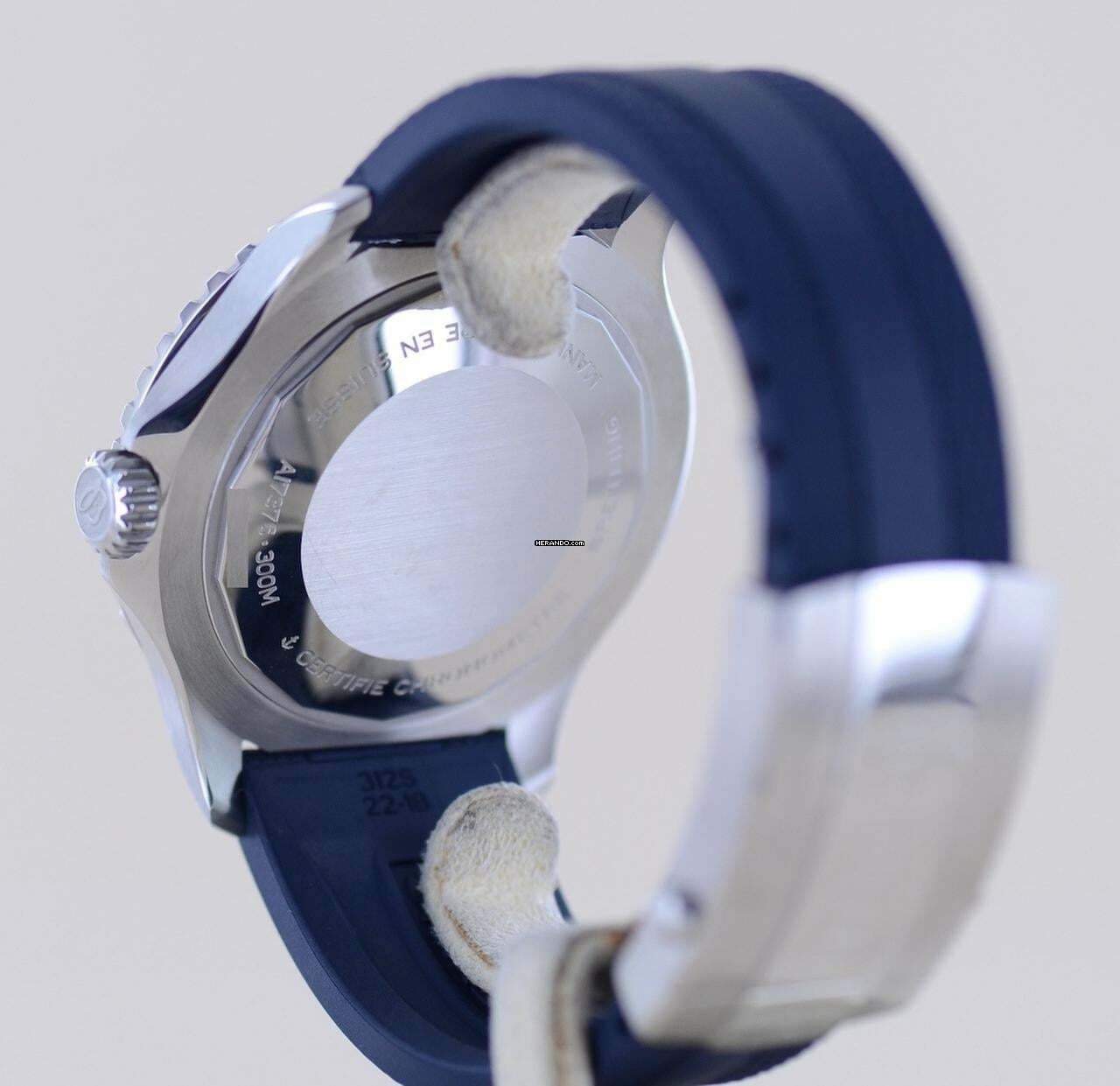 Thumbnail von Breitling Superocean 44 44mm Automatic Stahl Blue rubber Diver Top B+P