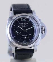 Thumbnail von Officine Paneral Luminor 1950 GMT 8-Days 44mm Date Pam233 B+P Full-Set