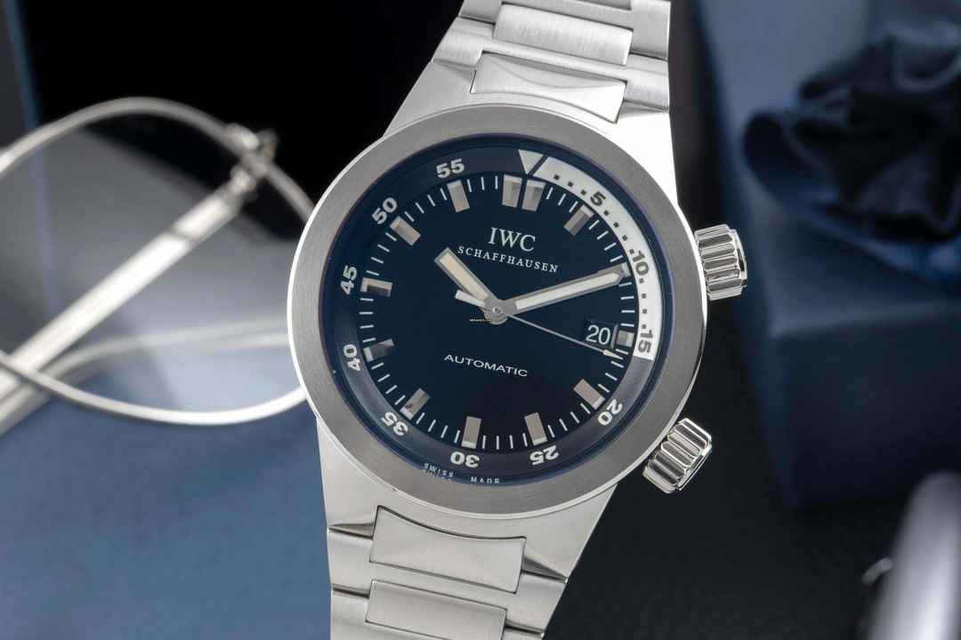  IWC Aquatimer Automatic Stahl Automatik Herrenuhr Ref. IW354804 Klassiker 